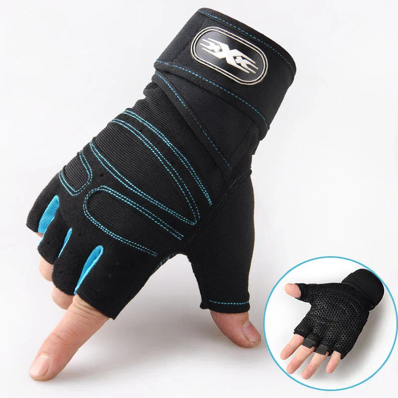 Shock-Resistant Gym Gloves for Training and Weightlifting – Supportive Fitness Gloves for Grip, Protection and Workout Performance