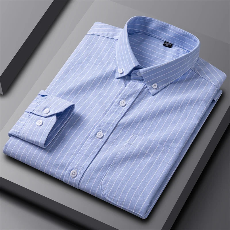 Adrian | Timeless Oxford Button-Up Shirt