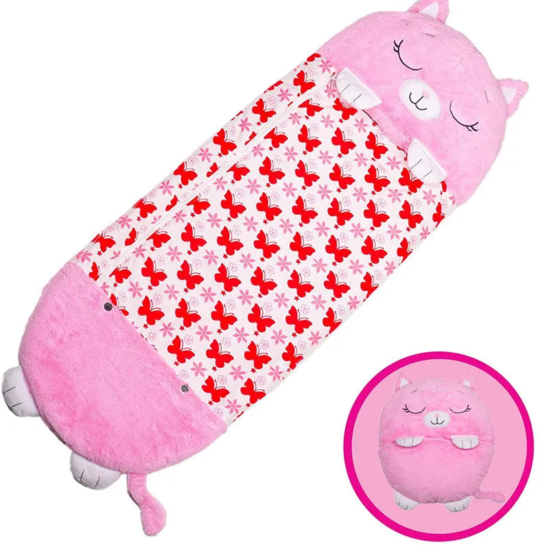 Animal-Shaped Foldable Sleeping Bag for Kids – Snoozi