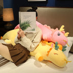 Dragon Body Pillow for Kids and Teens – Long Plush Cushion for Sleeping, Cuddling and Bedroom Decor