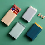 Nordic-Style Supplement Storage Box for Daily Use – Organized Pill Organizer for Home, Travel and Wellness Routines