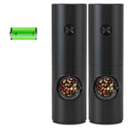 Electric Salt and Pepper Mill Set for Kitchen Use – Automatic Seasoning Grinders for Cooking, Dining and Everyday Meals