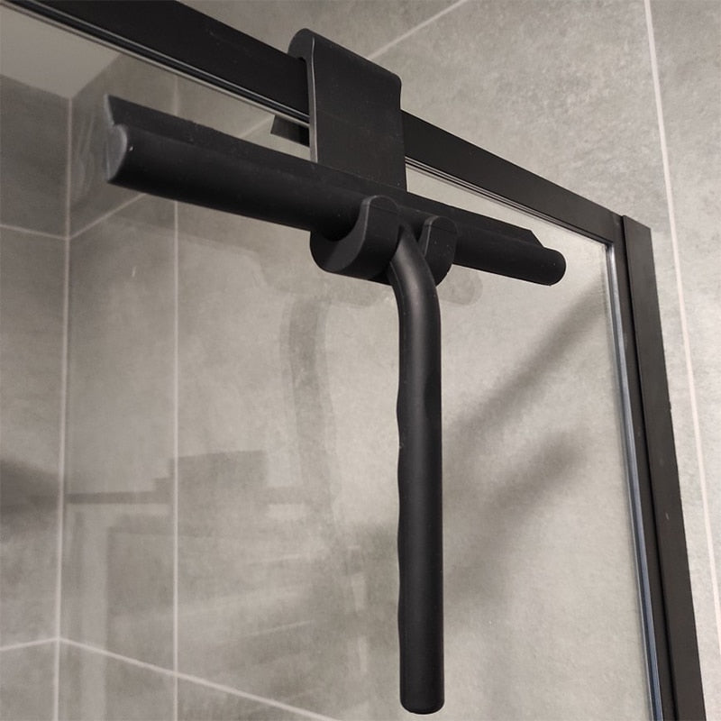 Shower Squeegee with Hanging Hook – Streak-Free Glass Cleaning Tool for Bathroom Doors and Tiles