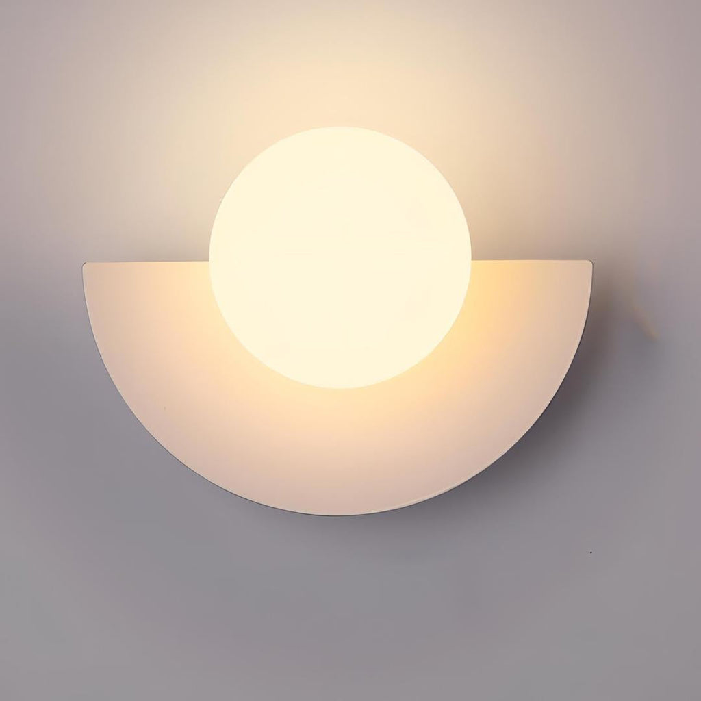Nordic Semi-Circular Wall Lamp | LED Lighting