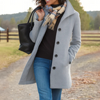 Kim | Elegant Timeless Wool Coat for Colder days