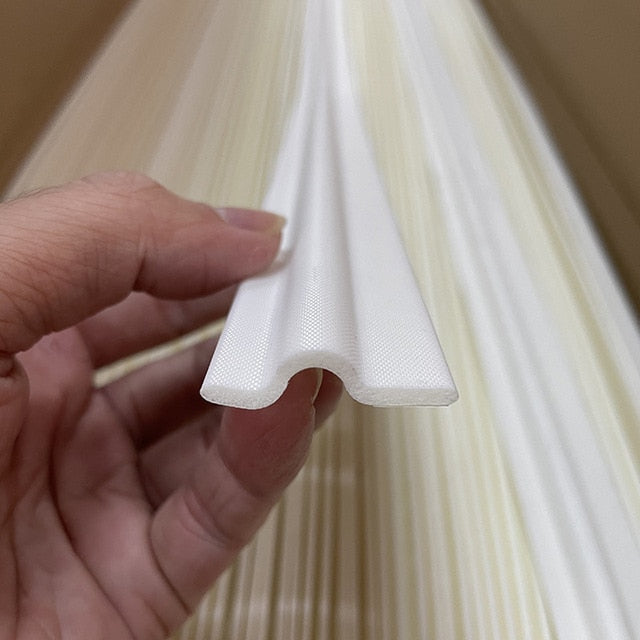 Self-Adhesive Sealing Strips for Doors and Windows – Weatherproof and Soundproof Insulation for Home Use