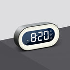 Digital Alarm Clock with Night Light – LED Display Bedside Clock for Bedroom, Time Display and Gentle Night Illumination