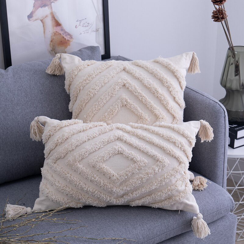 Bohemian Cushion Covers for Home Decor – Decorative Pillow Covers for Living Room, Bedroom and Cozy Interiors