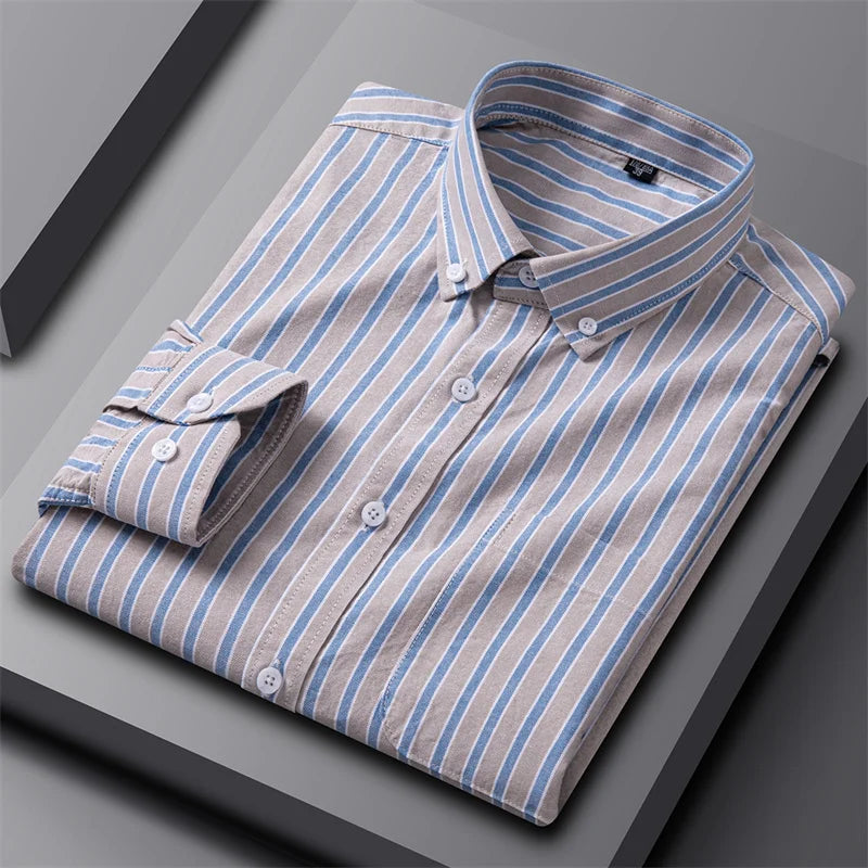 Adrian | Timeless Oxford Button-Up Shirt