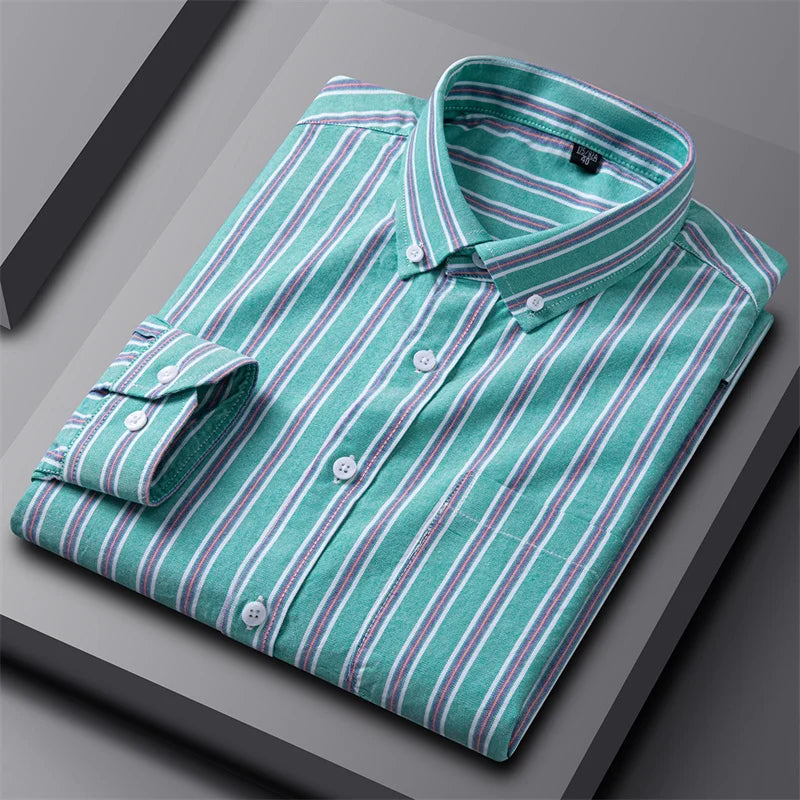 Adrian | Timeless Oxford Button-Up Shirt