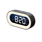 Digital Alarm Clock with Night Light – LED Display Bedside Clock for Bedroom, Time Display and Gentle Night Illumination