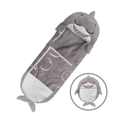 Animal-Shaped Foldable Sleeping Bag for Kids – Cozy Portable Sleep Sack for Sleepovers, Camping and Indoor Play