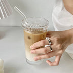 Modern Drinking Glass for Home and Kitchen – Stylish Trendy Glassware for Daily Use and Entertaining