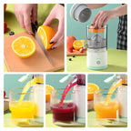 Wireless Rechargeable Juice Centrifuge for Fresh Juicing – Portable Electric Juicer for Fruits, Vegetables and On-the-Go Use