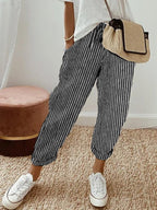 FAYE - Breathable Linen Trousers for Sweat-Free Comfort