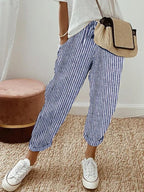 FAYE - Breathable Linen Trousers for Sweat-Free Comfort