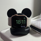 Magnetic Smartwatch Charger Stand – Stylish Desk Charging Dock with Modern Decorative Design