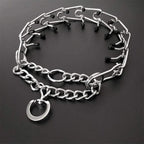 Adjustable Dog Pincher Collar - Secure Training Tool for Enhanced Control