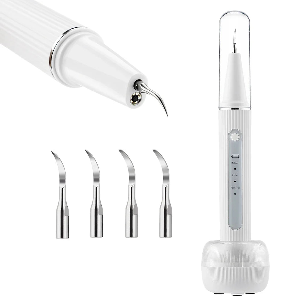 Ultrasonic Teeth Cleaning Device for Home Use – Electric Dental Care Tool for Plaque Removal and Daily Oral Hygiene
