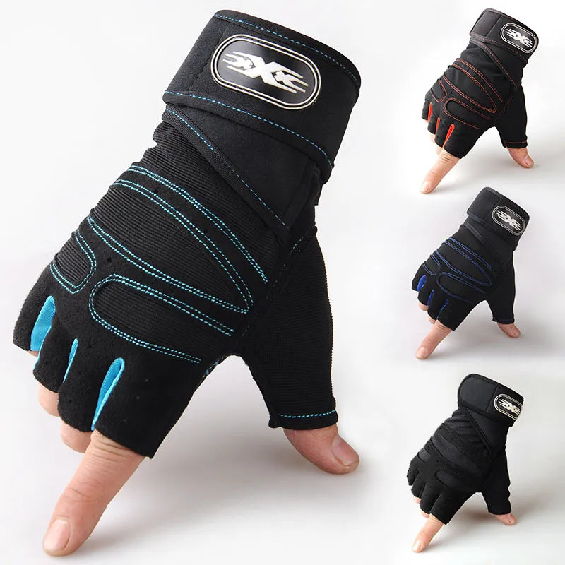 Shock-Resistant Gym Gloves for Training and Weightlifting – Supportive Fitness Gloves for Grip, Protection and Workout Performance