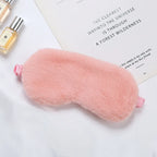 Luxurious Plush Sleep Mask for Restful Sleep – Soft Light-Blocking Eye Mask for Travel, Home and Relaxation