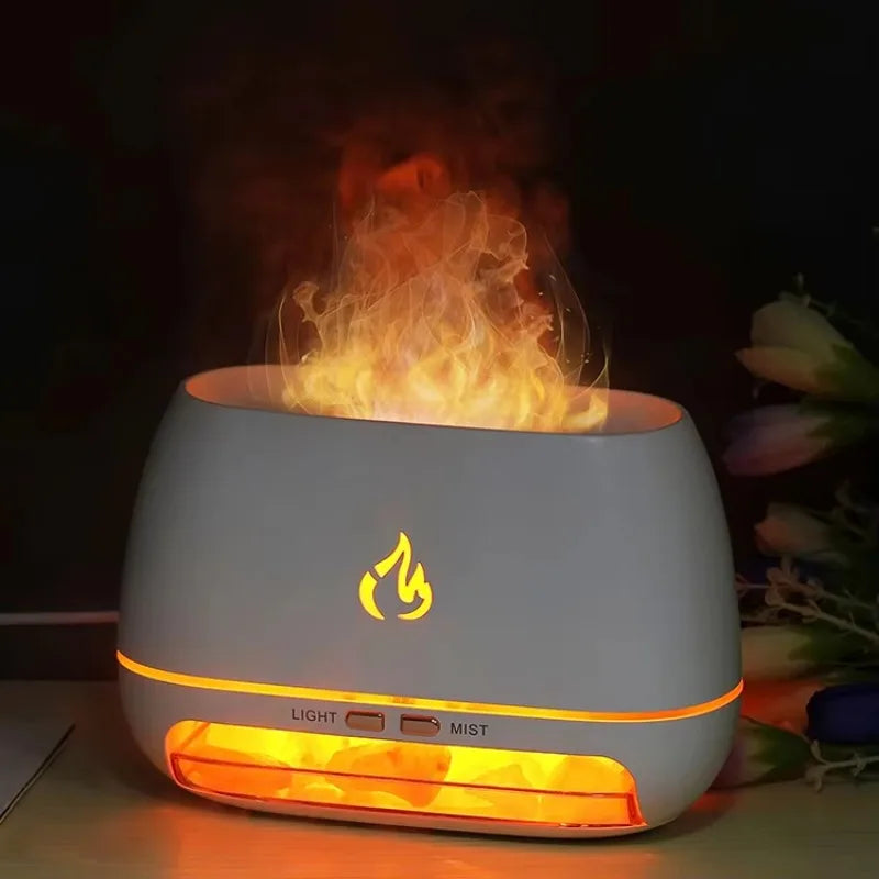 Aroma Diffuser with Soothing Ambient Light for Home Use – Decorative Essential Oil Diffuser for Bedroom and Living Room
