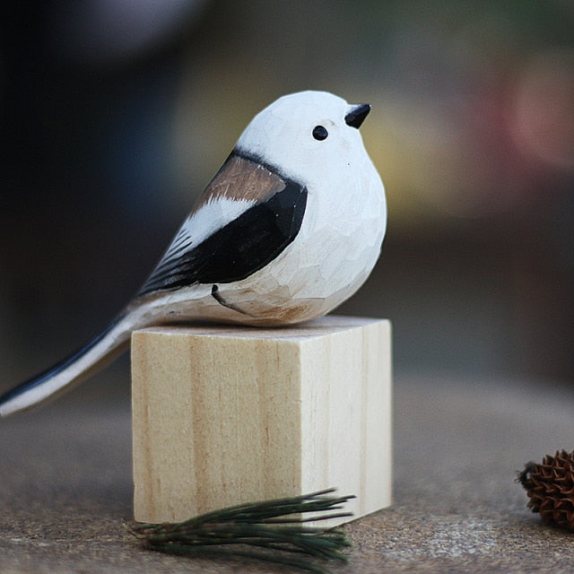 Artisan Crafted Wooden Birds - AuriBirds