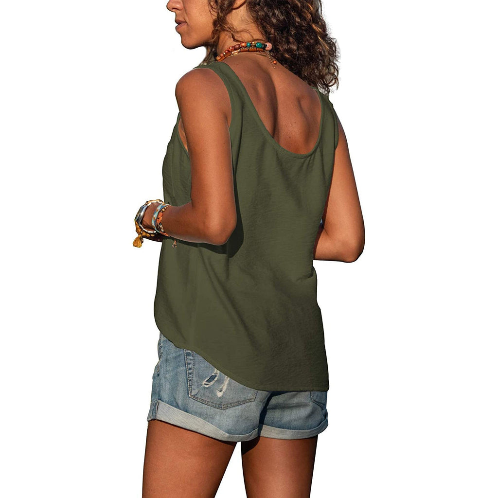 Chic Ibiza-Inspired Women's Tank Top