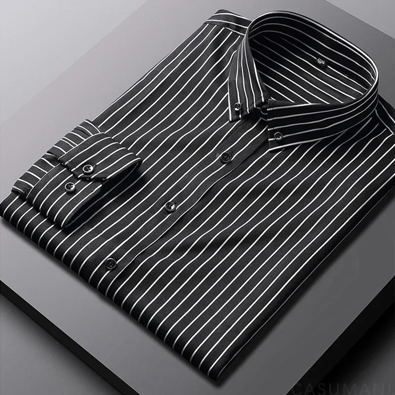 Jermaine | Casual Striped Cotton Shirt