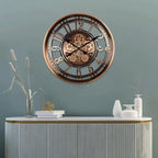 Antique Wall Clock for Classic Home Interiors – Decorative Timepiece for Living Room, Hallway and Traditional Decor