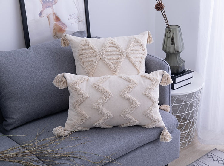 Bohemian Cushion Covers for Home Decor – Decorative Pillow Covers for Living Room, Bedroom and Cozy Interiors