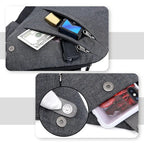 Travel-Ready Anti-Theft Shoulder Bag - Ideal for Hiking and Adventures