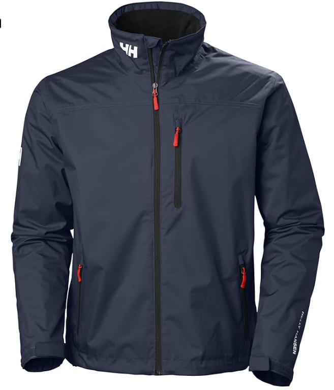 Men's Zip-Up Jacket with Water-Resistant Design and Collar