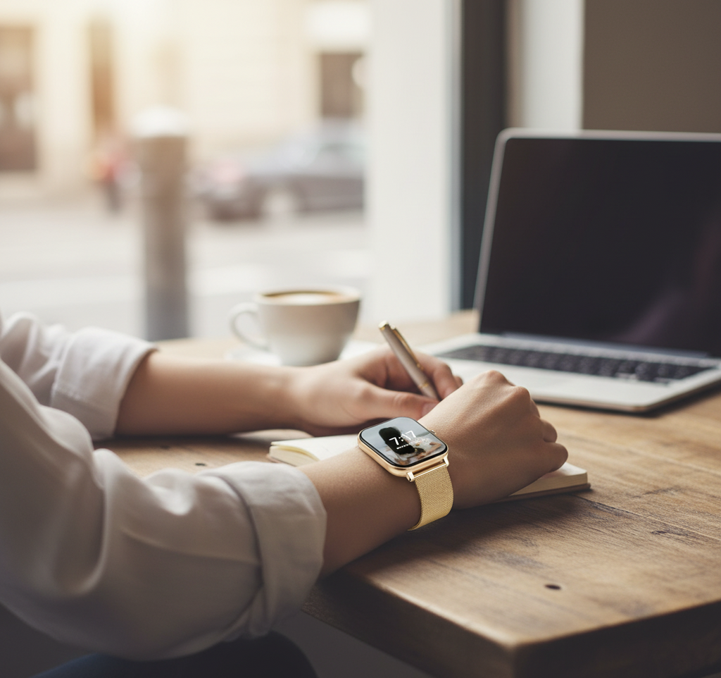 Women’s Smartwatch – Elegant Design with Full Health Tracking & Long Battery Life