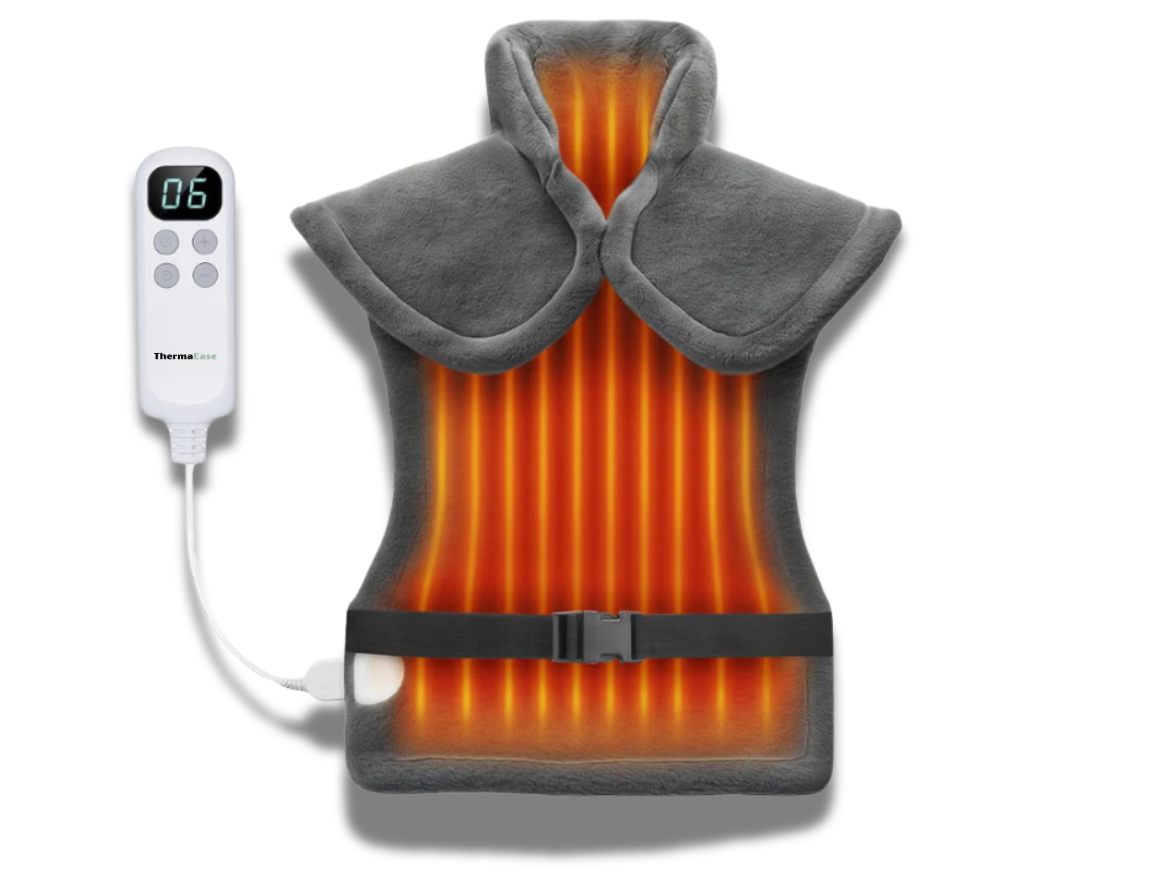 Back Heating Pad for Relaxation and Daily Comfort – Warm Support Cushion for Home Use and Stress Relief
