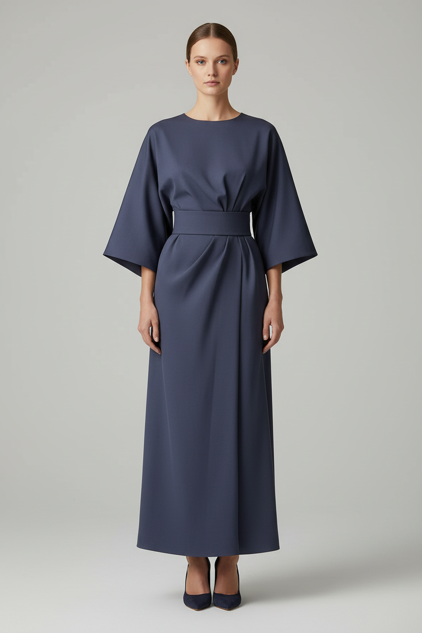 BELLE - Maxi Summer Dress with Belt