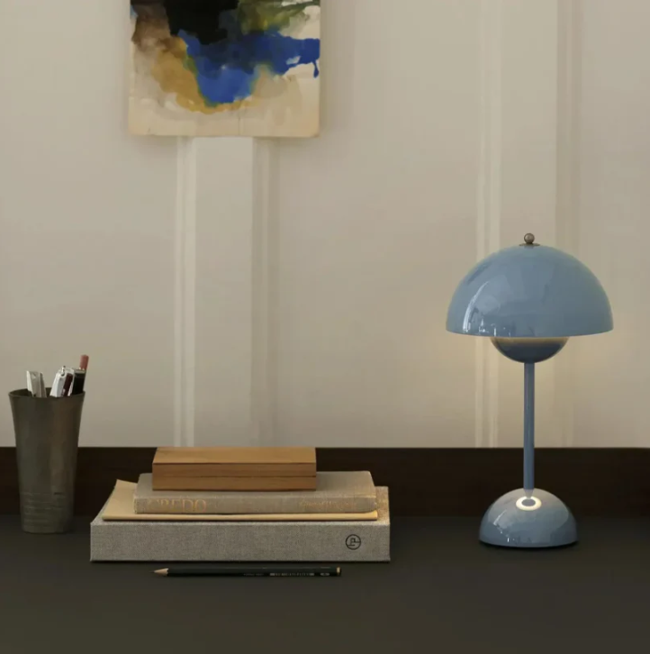 Touch-Control Table Lamp for Modern Interiors – Contemporary LED Lamp for Bedroom, Living Room and Desk Use