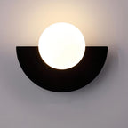 Nordic Semi-Circular Wall Lamp | LED Lighting