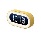 Digital Alarm Clock with Night Light – LED Display Bedside Clock for Bedroom, Time Display and Gentle Night Illumination