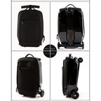 Kids Rolling Step Suitcase for Travel – Lightweight Carry-On Luggage for Children, Holidays and Sleepovers