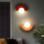 Nordic Semi-Circular Wall Lamp | LED Lighting