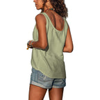 Chic Ibiza-Inspired Women's Tank Top