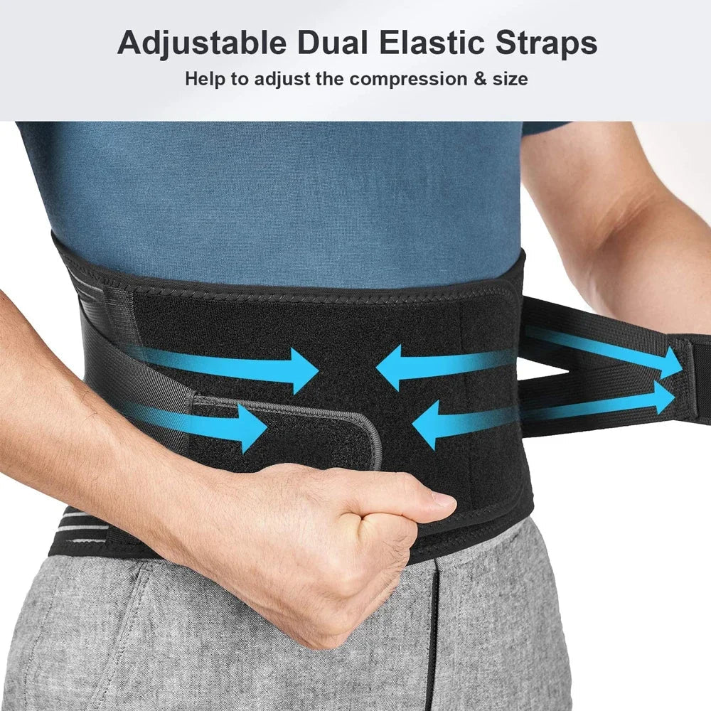 Adjustable Back Support Belt for Daily Comfort – Ergonomic Waist Support for Work, Fitness and Everyday Activities