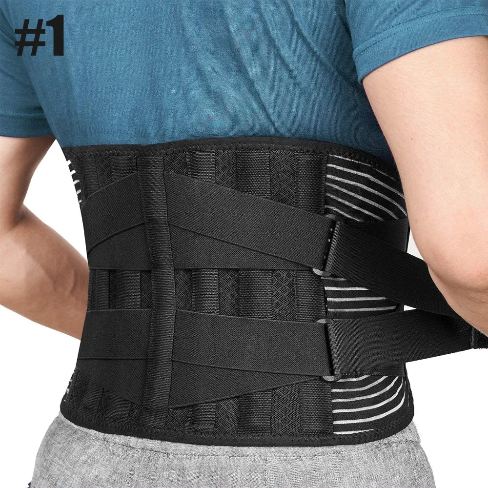 Adjustable Back Support Belt for Daily Comfort – Ergonomic Waist Support for Work, Fitness and Everyday Activities