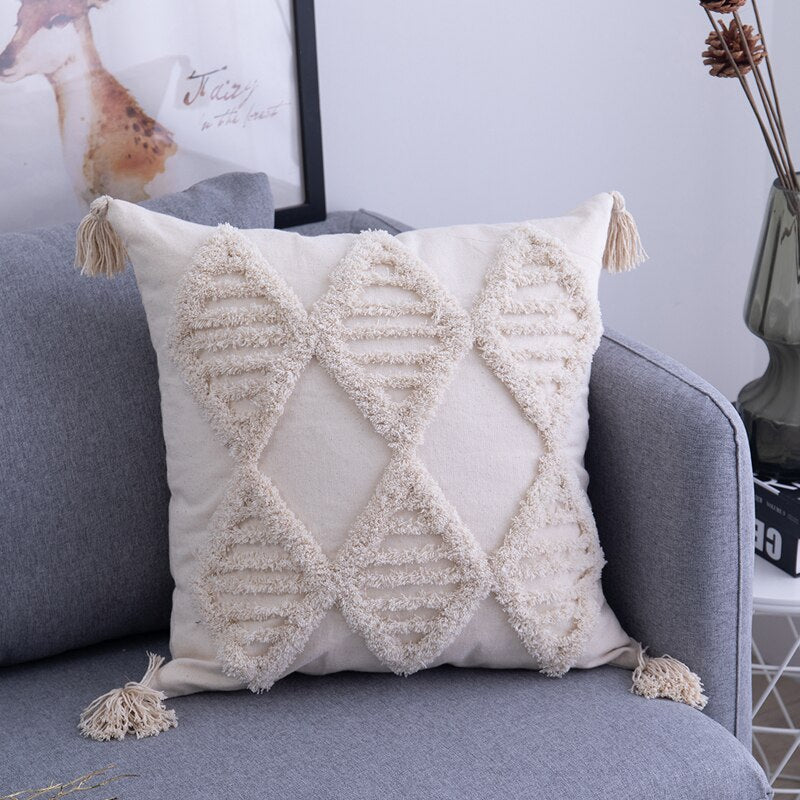 Bohemian Cushion Covers for Home Decor – Decorative Pillow Covers for Living Room, Bedroom and Cozy Interiors