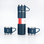 Portable Insulated Thermos Flask – 12-Hour Temperature Retention with Cup-Style Lid