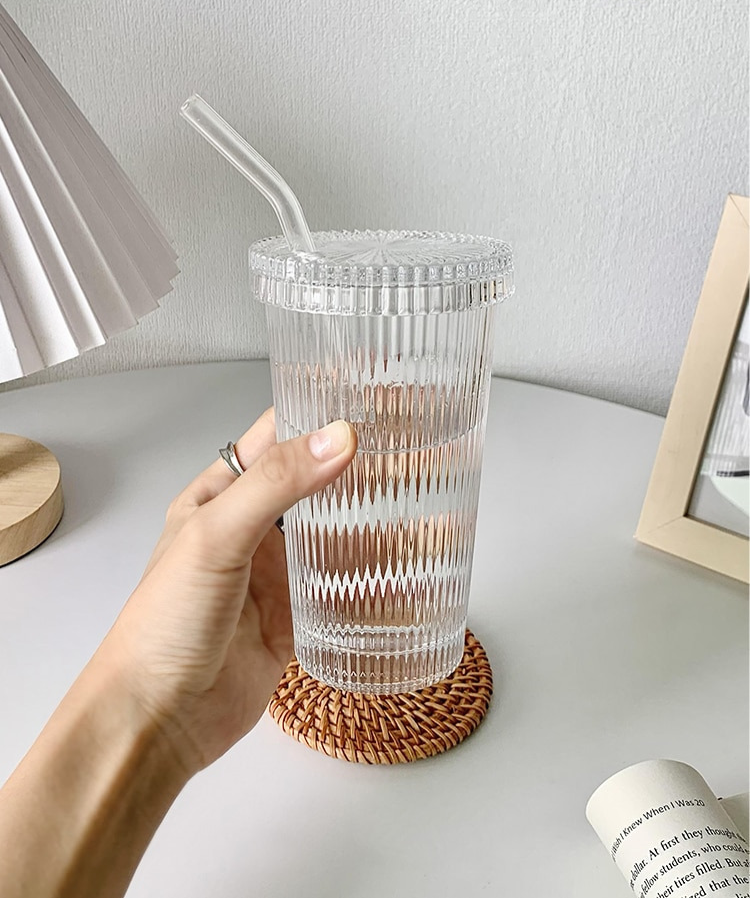 Modern Drinking Glass for Home and Kitchen – Stylish Trendy Glassware for Daily Use and Entertaining