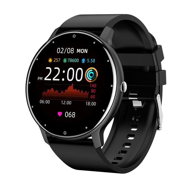 Ultra-Slim Smartwatch for Daily Wear – Sleek Lightweight Design for Fitness Tracking, Notifications and Everyday Use