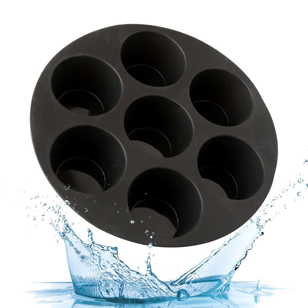 Silicone Cupcake Tray for Air Fryers and Ovens – Non-Stick Reusable Baking Mold for Muffins and Desserts