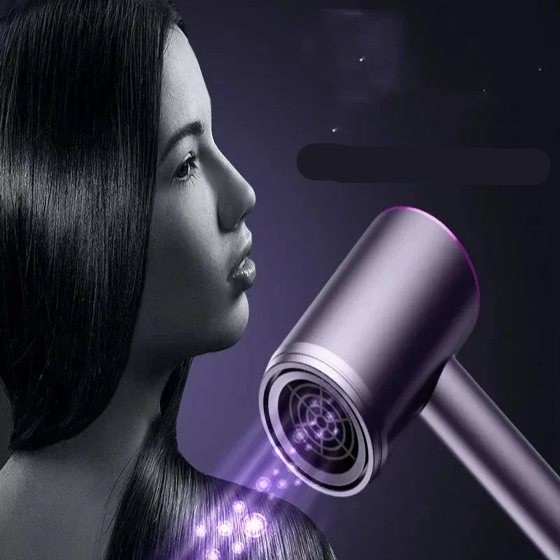 Professional High-Speed Quiet Hair Dryer Brush – Fast Drying, Low Noise, Frizz-Control Technology